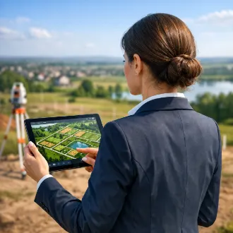 Купить готовый сайт Кадастровые работы в Нижневартовске - посмотреть и заказать, недорогой шаблон сайта, цена 